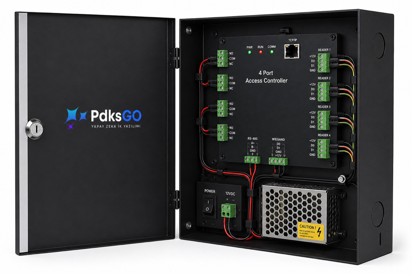 Access Controller 4 Port — kapı geçiş kontrol paneli — görsel 2