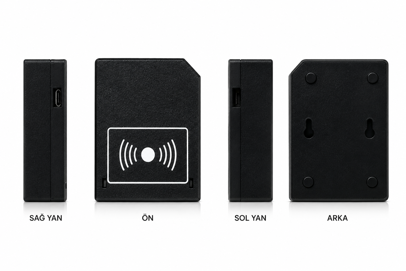 PDKS GO WiFi BETA — RFID kart okuyuculu personel devam kontrol cihazı — görsel 2